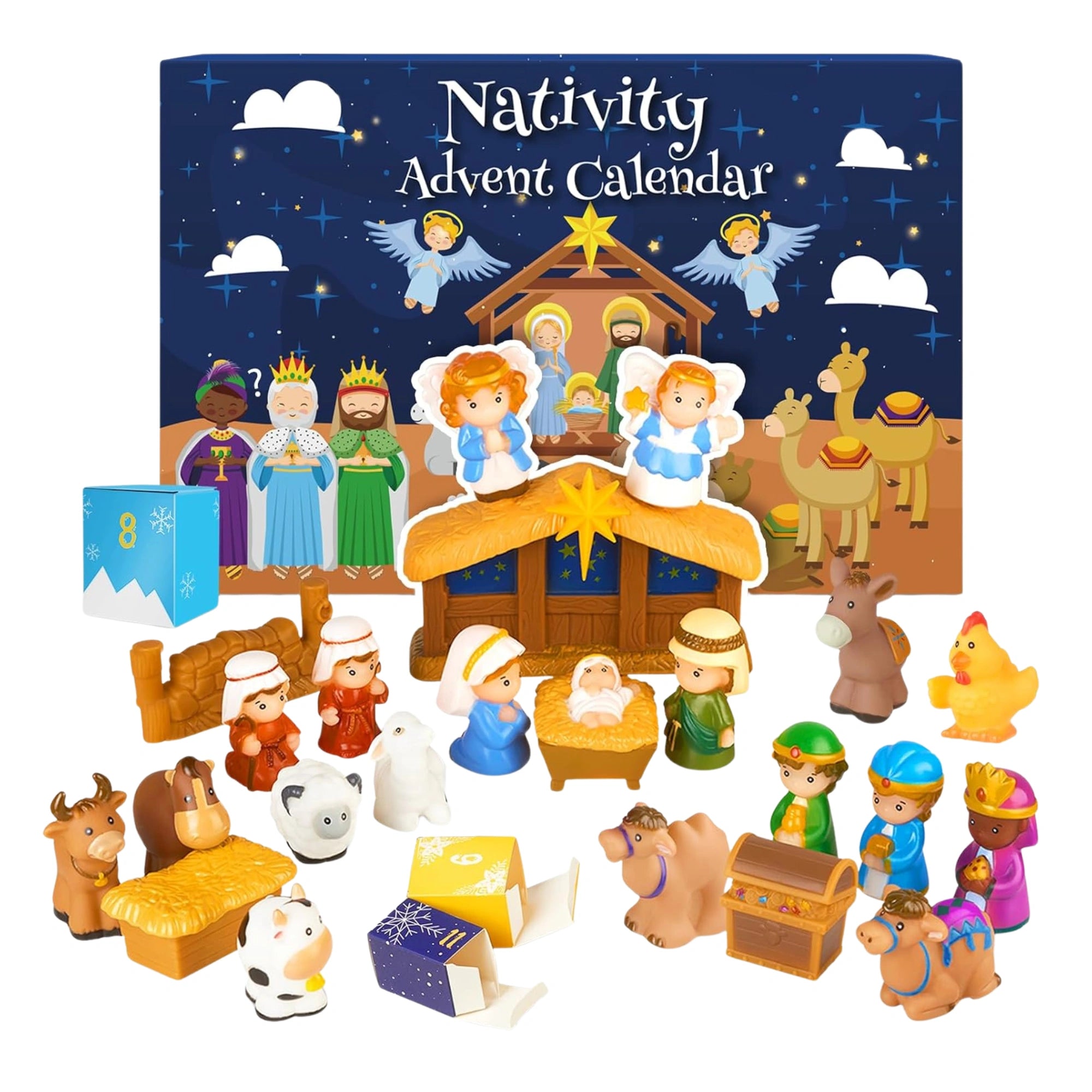 Everjoy - Christmas Nativity Calendar – 25-Day Countdown