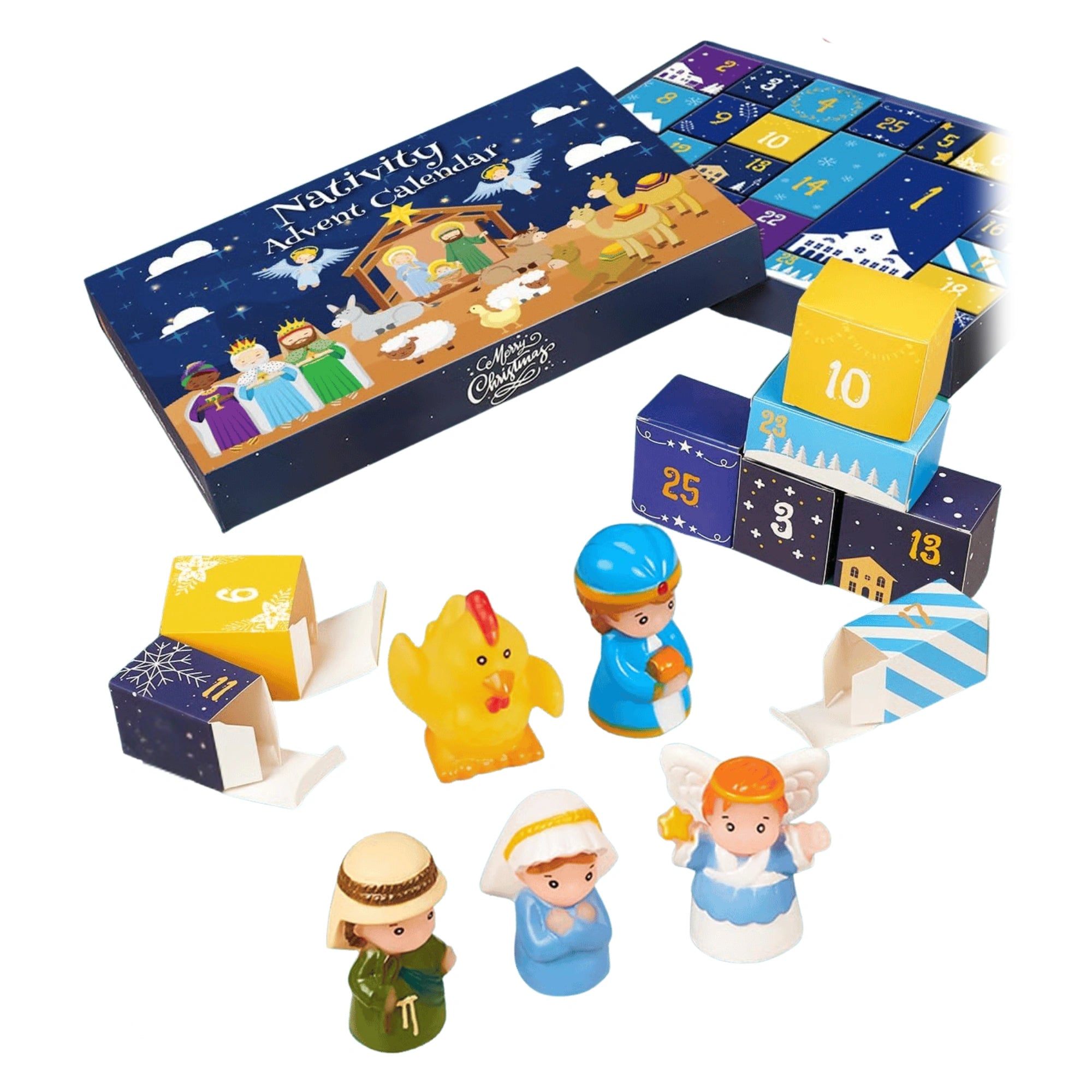 Everjoy - Christmas Nativity Calendar – 25-Day Countdown