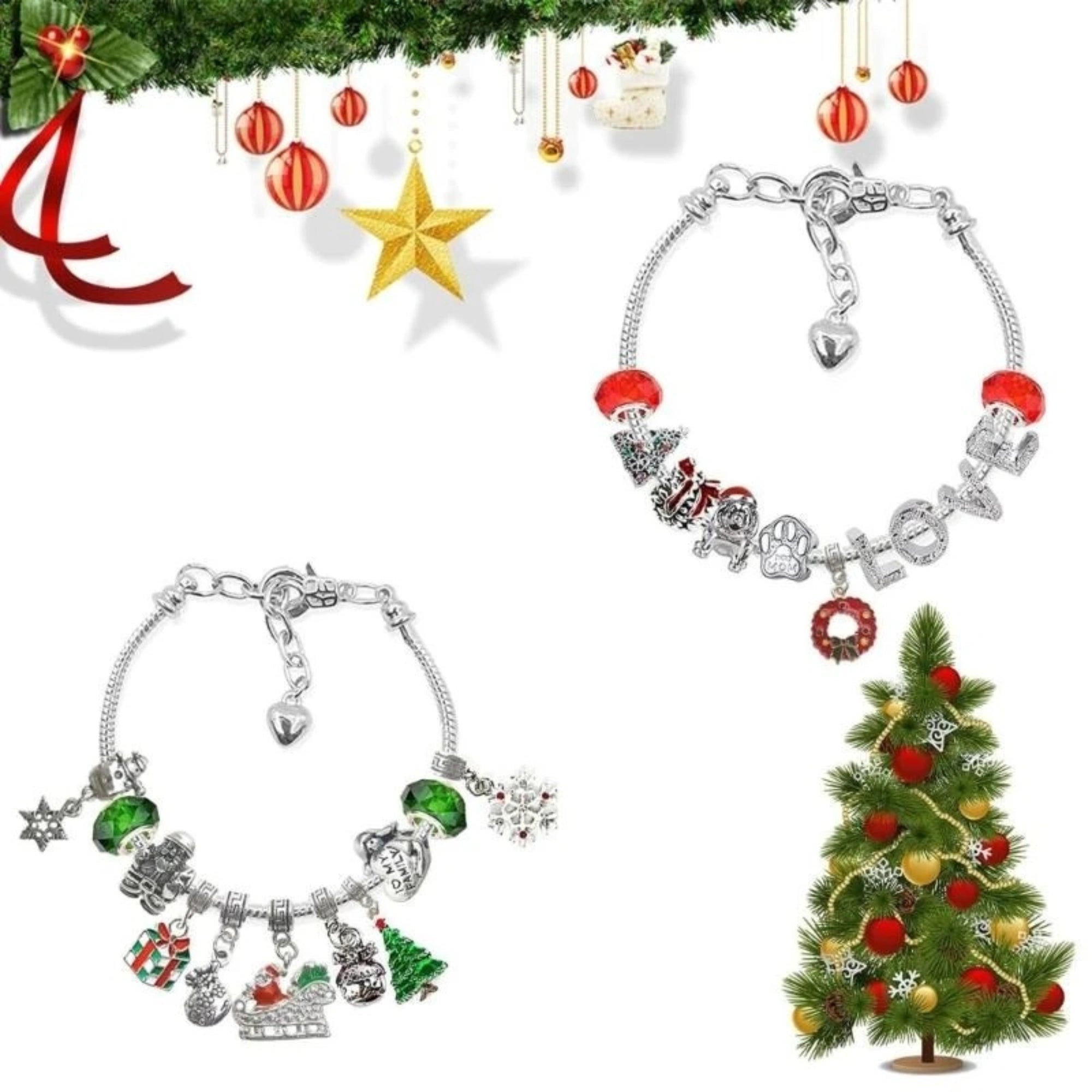 Charmora - Christmas Jewelry Advent Calendar – 24 Days of Sparkling Surprises
