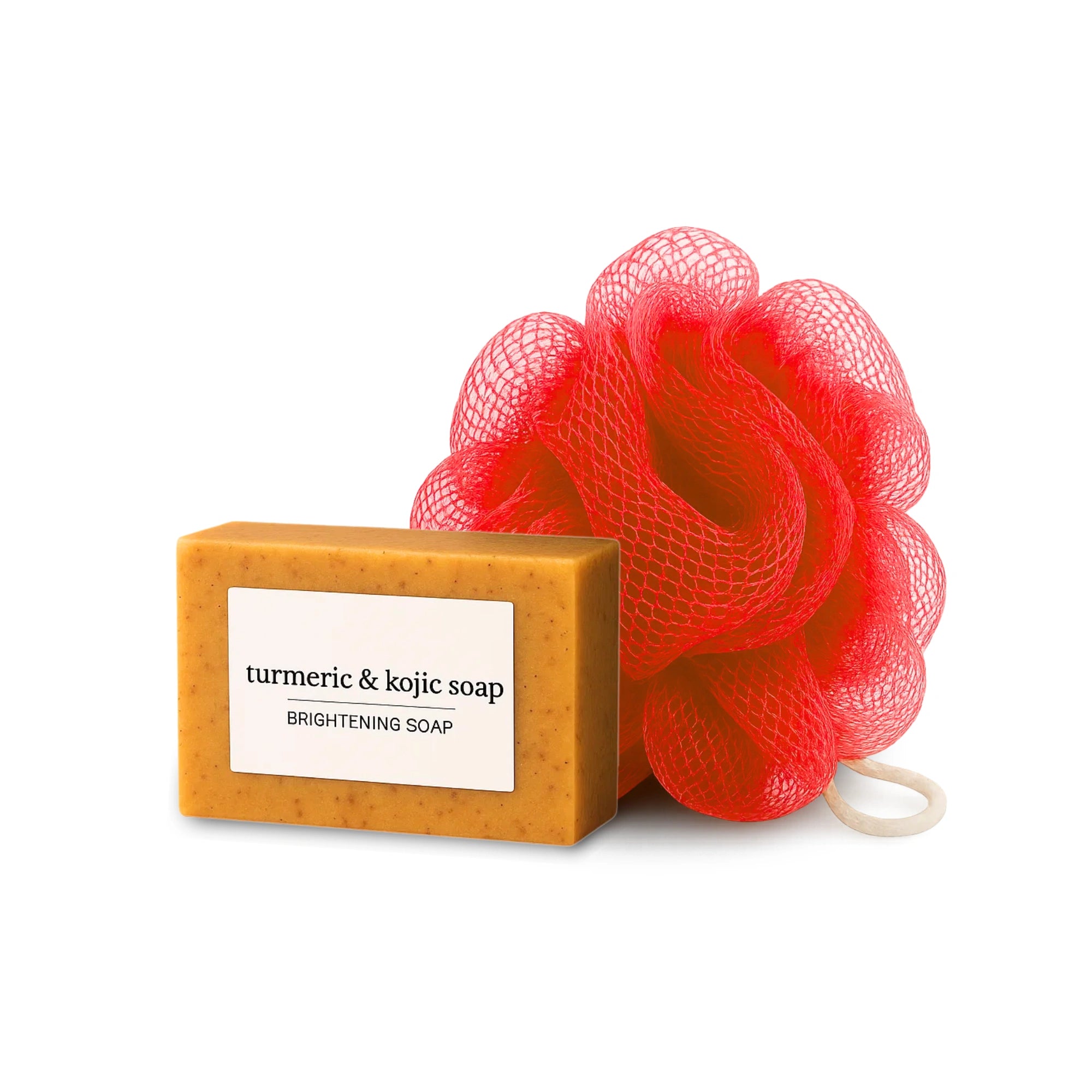 GlowDuo – African Bath Loofah + Kojic Acid Soap