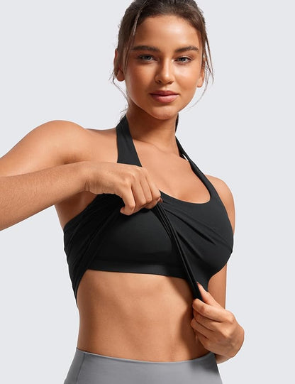 Halter Bra — Buttery Comfort, Flattering Fit, Effortless Movement