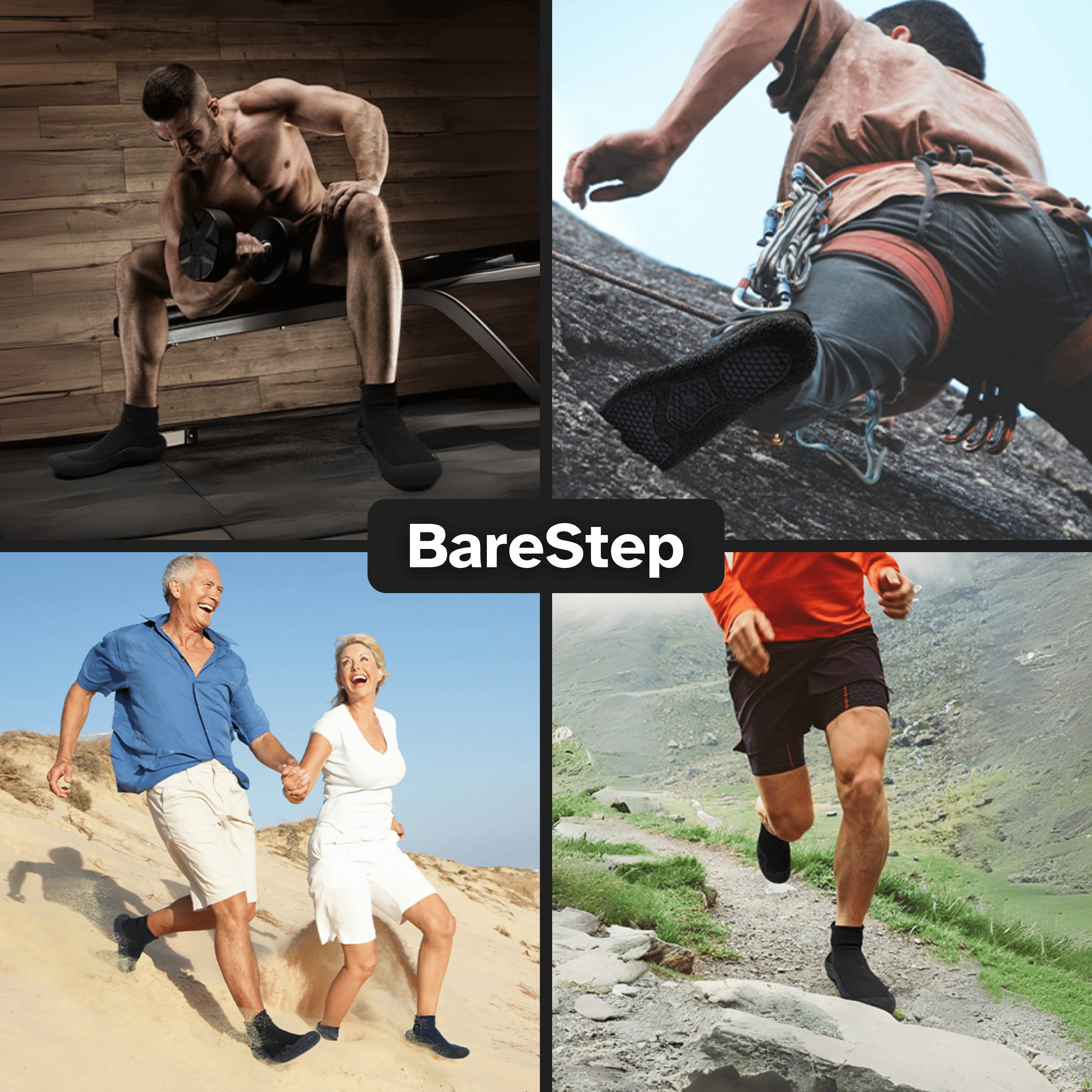 Barestep — The Slip-On Sock Shoe Revolution｜ Walk Free. Feel Everything.