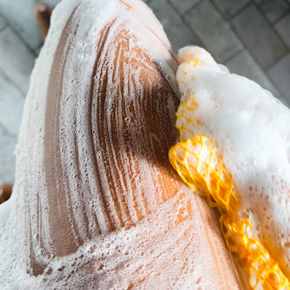 GlowDuo – African Bath Loofah + Kojic Acid Soap