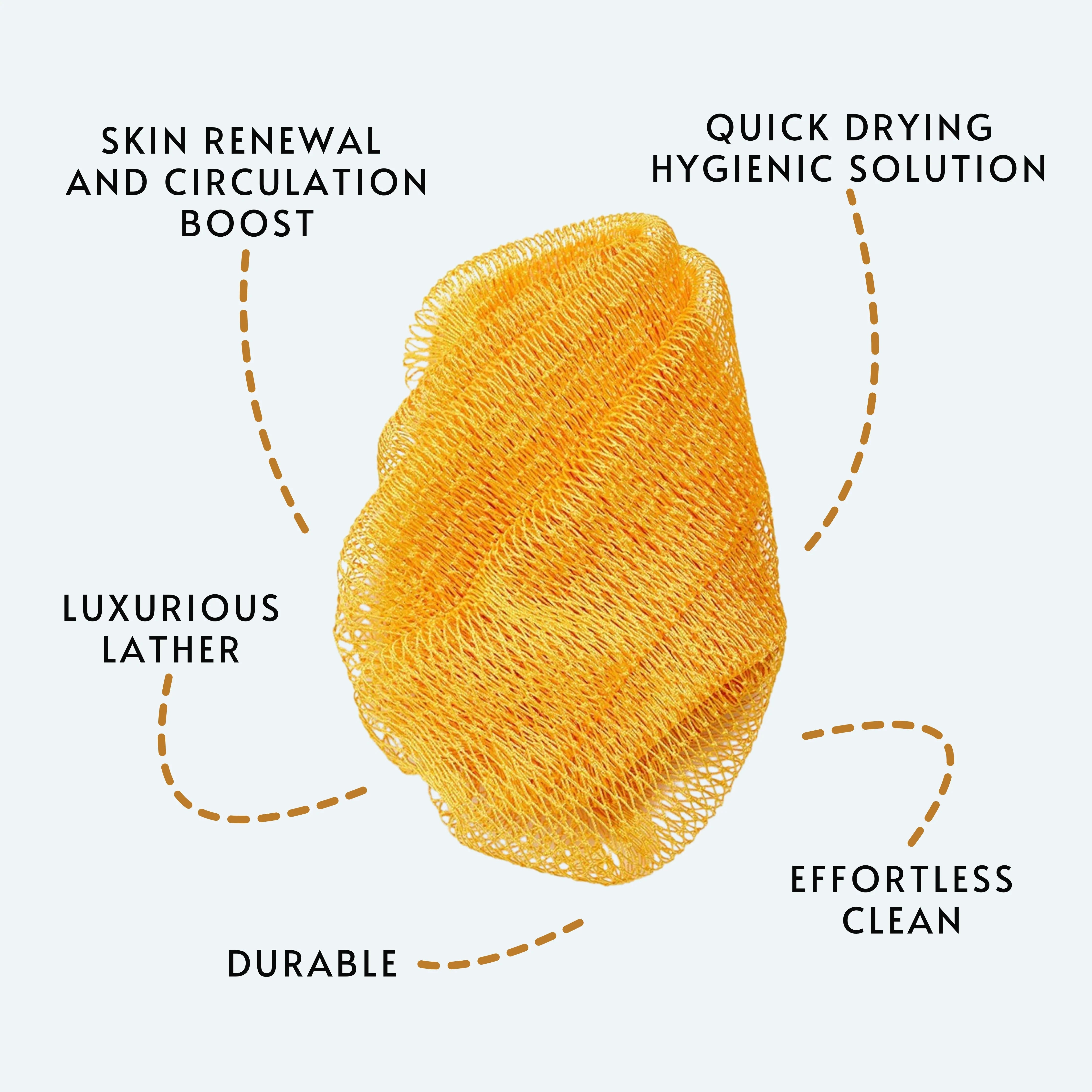 GlowDuo – African Bath Loofah + Kojic Acid Soap