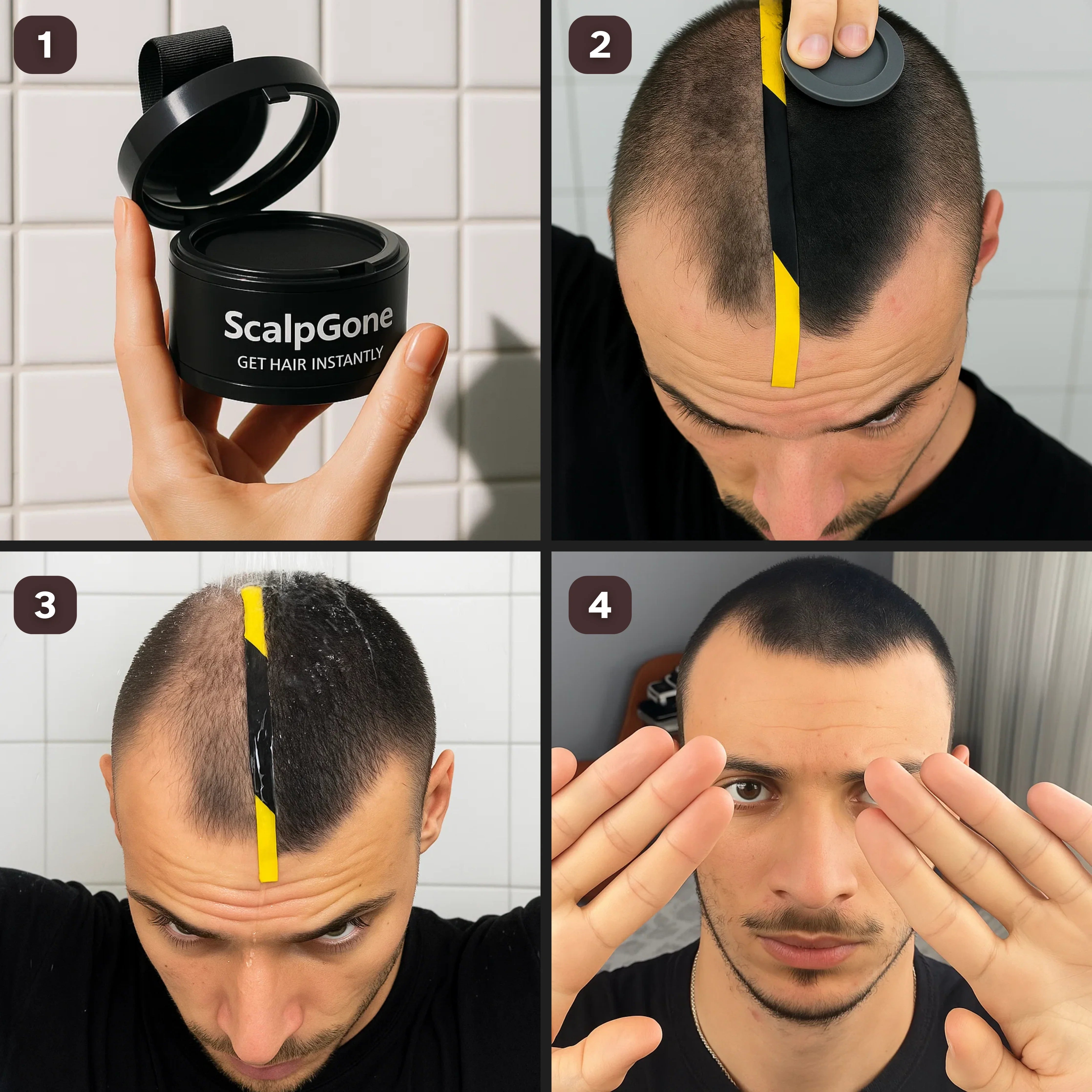 ScalpGone - Root Powder Hair Touch-Up for Coverage