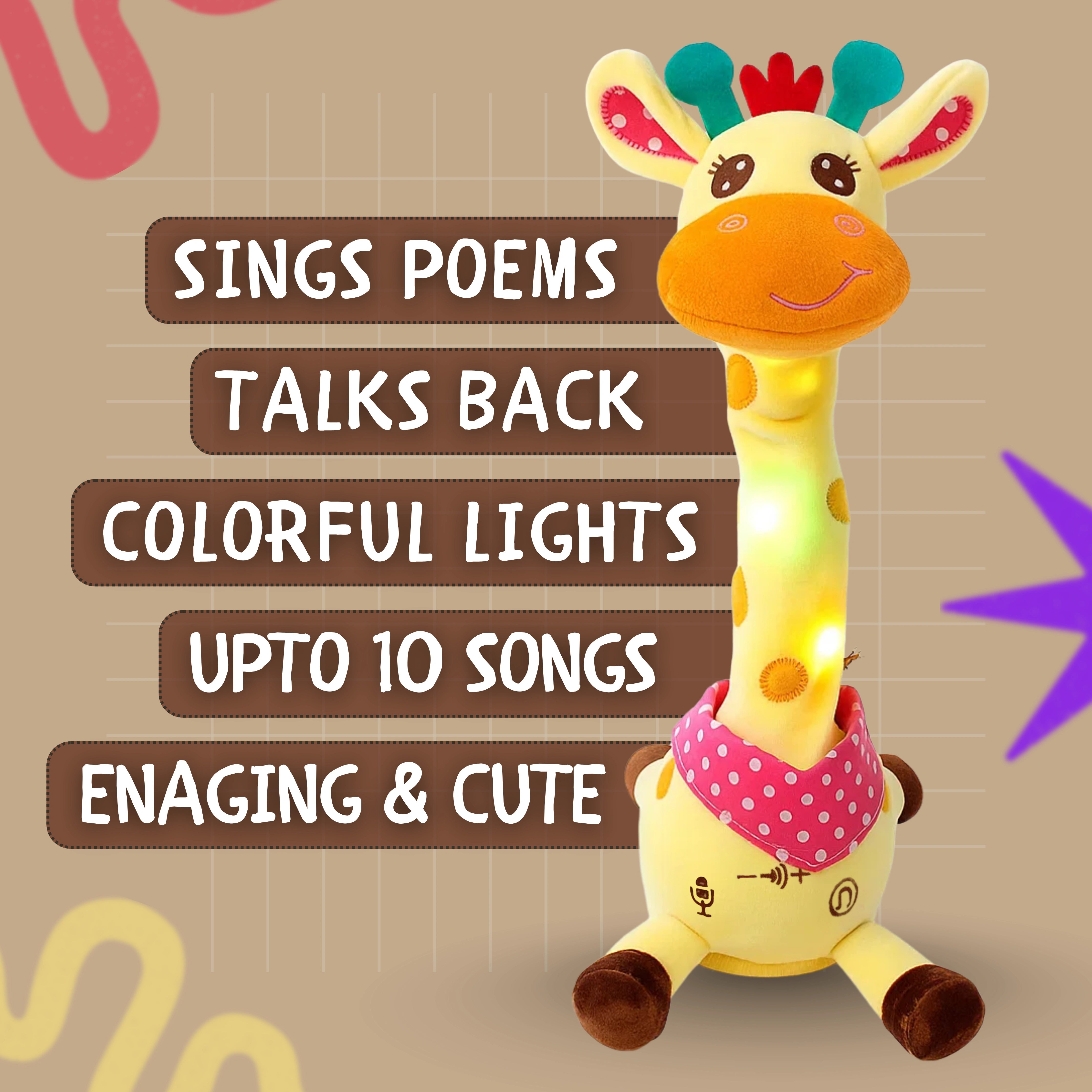 BlinkyRaffe – Cute Giraffe Night Light for Kids