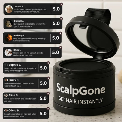 ScalpGone - Root Powder Hair Touch-Up for Coverage