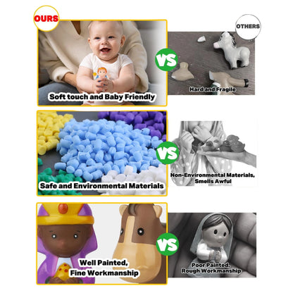 Everjoy - Christmas Nativity Calendar – 25-Day Countdown