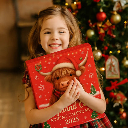 MerryMoo Highland Cow Advent Calendar – 24 Days of Cozy Christmas Surprises