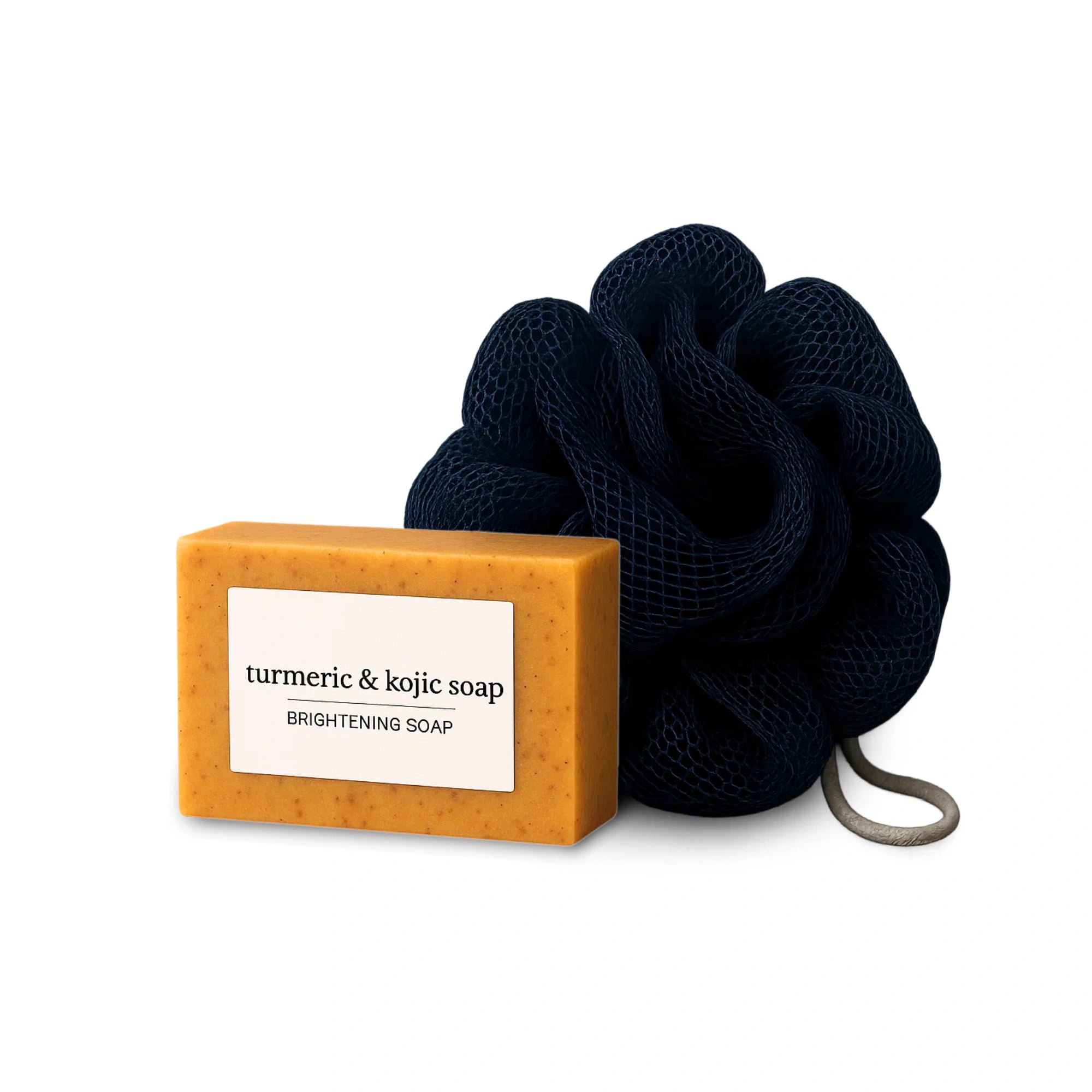 GlowDuo – African Bath Loofah + Kojic Acid Soap