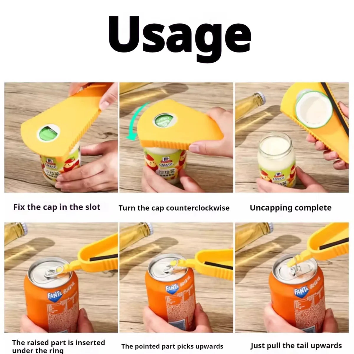 SnapOpener – Pop any bottle open in one snap, anywhere