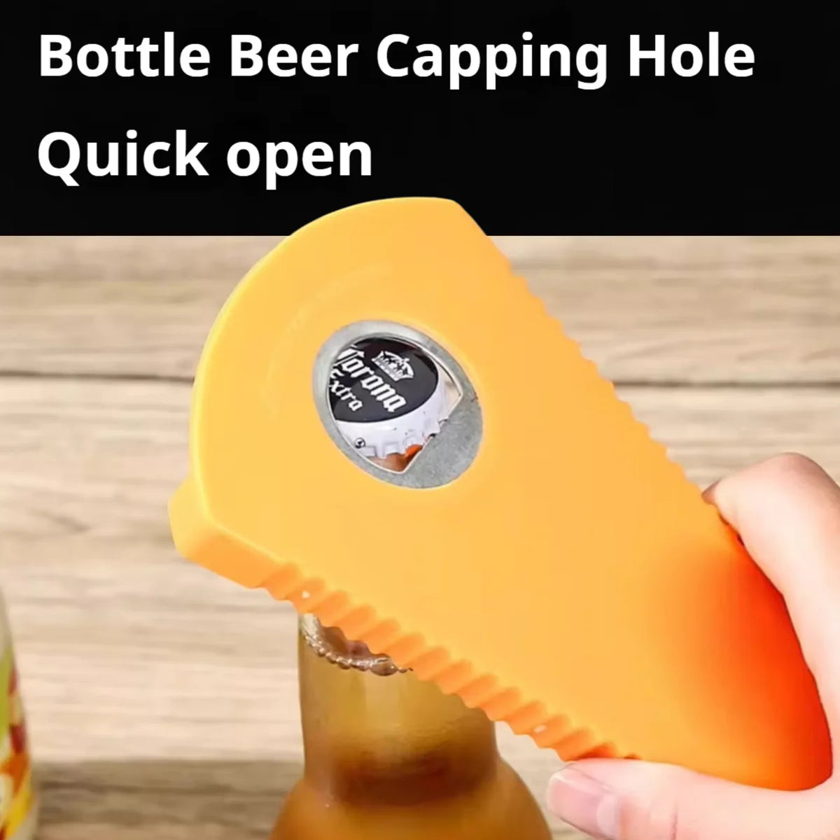 SnapOpener – Pop any bottle open in one snap, anywhere